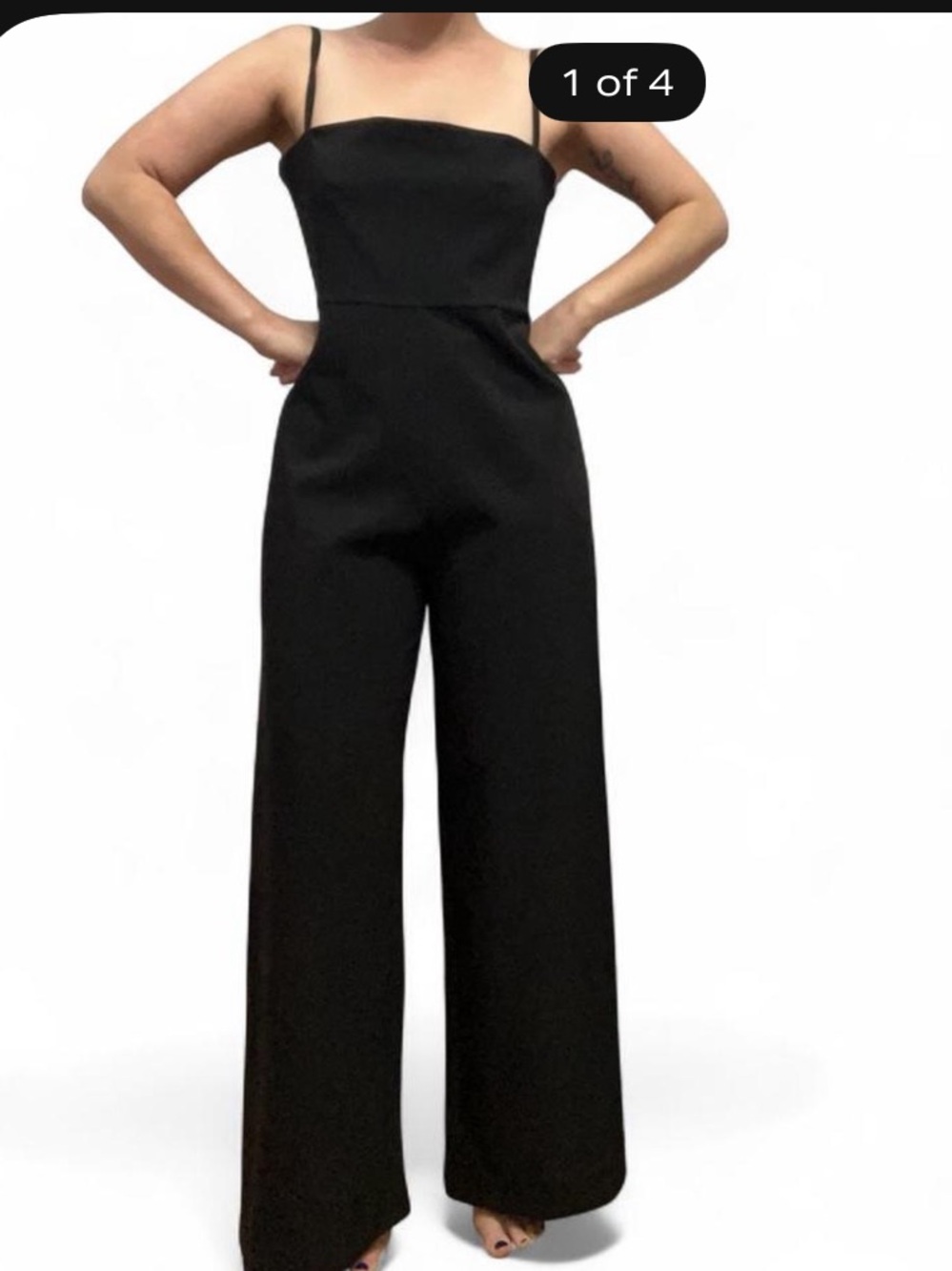 NWOT Nookie Jumpsuit Black Size M